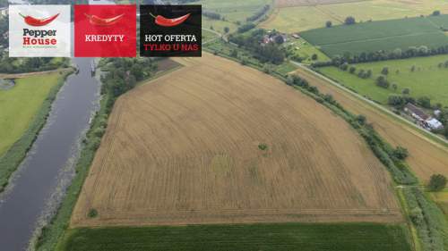 Atrakcyjna działka budowlana nad rzeką Szkarpawą