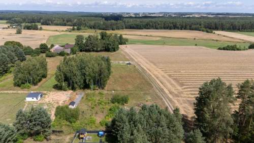 Działka letniskowa Panoszów 1245m2