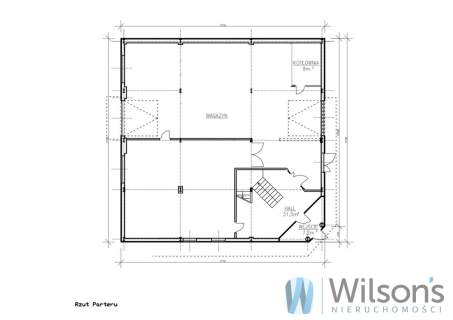 Budynek usługowy z częścią magazynową 200 m2 0%