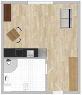 Cicha kawalerka w apartamentowcu - Pograniczna 26
