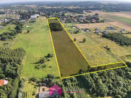 Działka inwestycyjna 4 ha - pod zabudowę jednorodzinną