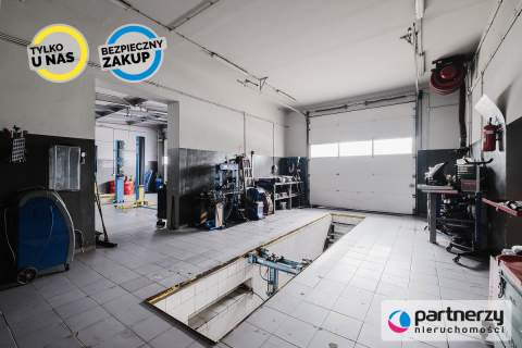 Gotowy warsztat 6 stanowisk, magazyn, biura