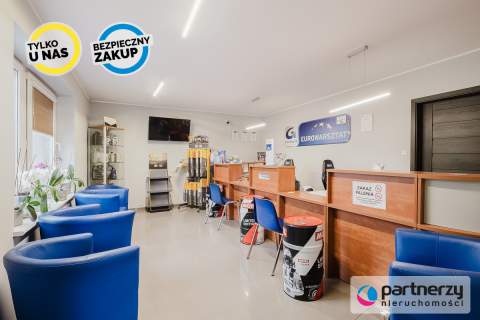 Gotowy warsztat 6 stanowisk, magazyn, biura