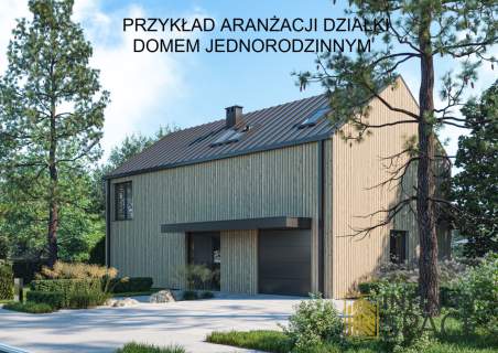 Działka z MPZP pod dom lub bliźniak