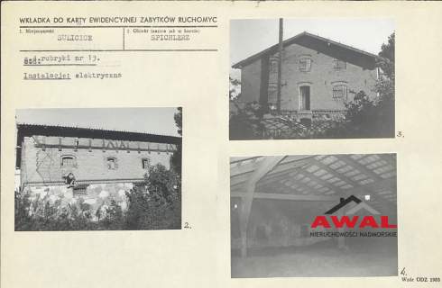 Obiekt magazynowo - biurowy spichlerz