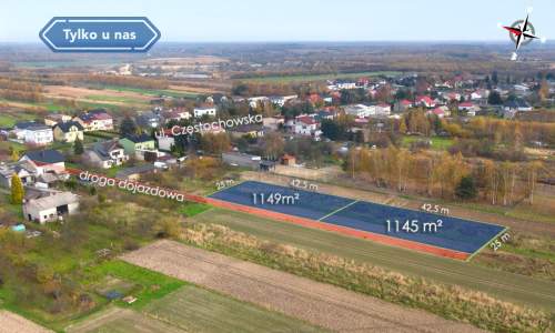 Działki budowlane na Jurze, Jaskrów Mstów