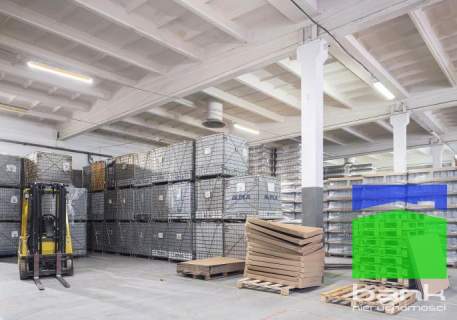 Teofilów - hala 5640 m2 z biurami 470 m2, parter