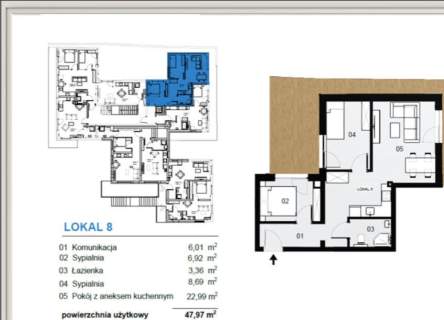 3 pokojowy apartament inwestycyjny w Karpaczu