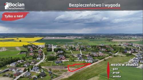 Płaska, działka w świetnej lokalizacji - Klukowo 