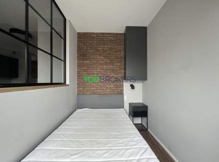 Luksusowe dwa pokoje w sercu Browarów, balkon