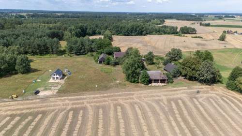 Działka budowlano letniskowa Panoszów 1435m2