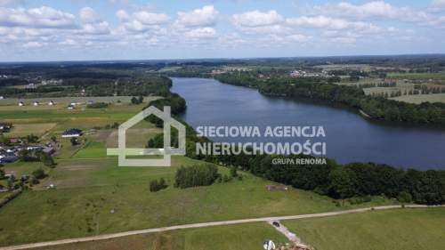 działka z linią brzegowa Chrztowo