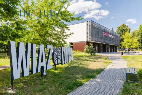 Działka z fundamentami, blisko lasu 