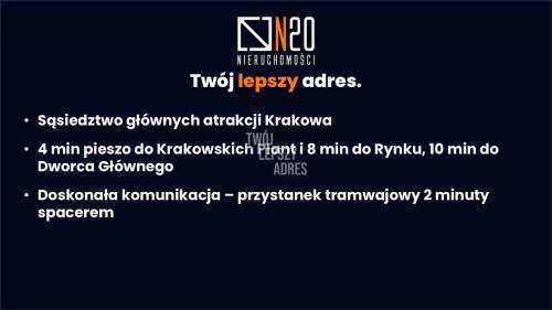 N O W A oferta, przy Plantach, 5 pokoi /ENG/     /