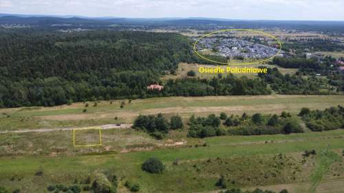 Działka budowlana 1047 m2, Dyminy ul. Przylesie