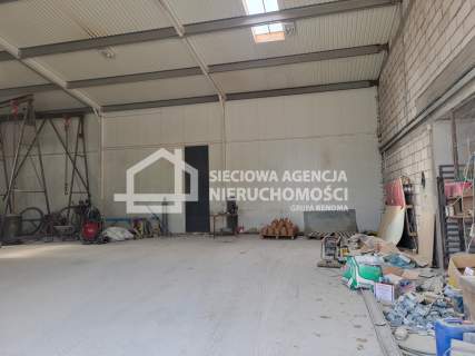 Hala 500m2 i budynek biurowo-socjalny, Pruszcz Gd.