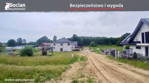 Uzbrojona działka pod zabudowę jednorodzinną 