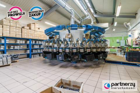 HALA PRODUKCYJNA/MAGAZYN/POMIESZCZENIA BIUROWE