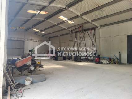 Hala 500m2 i budynek biurowo-socjalny, Pruszcz Gd.