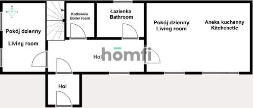 Dom z kortem tenisowym i 5000 m działki