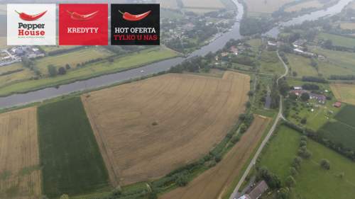 Atrakcyjna działka budowlana nad rzeką Szkarpawą