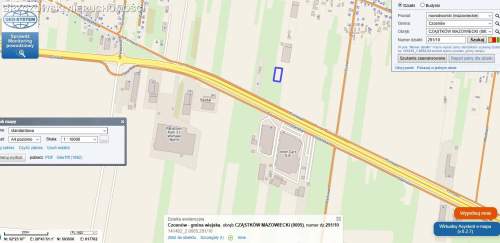 Cząstków Mazowiecki, 7000 m2, działka inwestycyjna