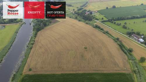 Atrakcyjna działka budowlana nad rzeką Szkarpawą