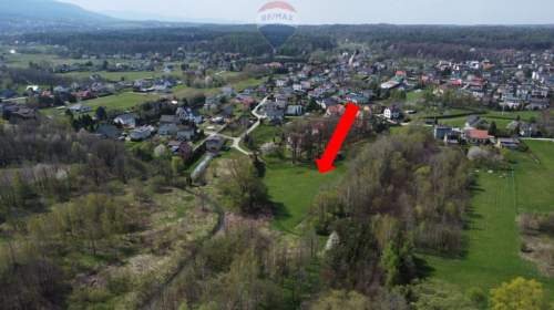 Działka przy lesie Kęty Podlesie