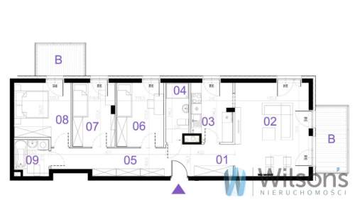 Mieszkanie 86,18 m2 2 balkony 5,16 i 7 m2 Ursus