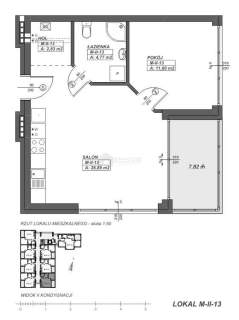 Dwupokojowy apartament 120 m od plaży