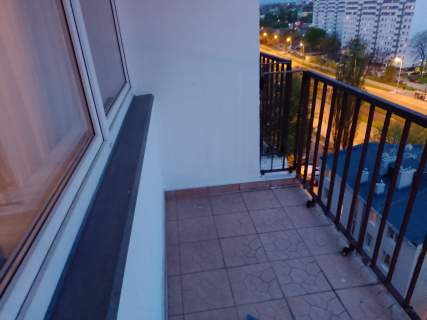 M3 -46 m2 Zgierska 93, rozkładowe - balkon loggia 10 piętro