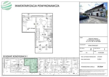 Na sprzedaż apartament 28m2 w Bobolinie
