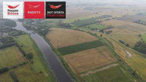 Atrakcyjna działka budowlana nad rzeką Szkarpawą