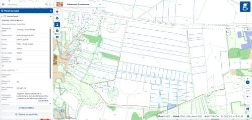 Działka budowlana 72-310 Sowno Zachodniopomorskie 3081 m2