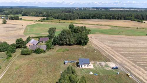 Działka budowlano letniskowa Panoszów 1435m2