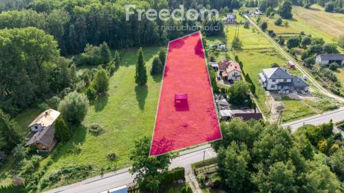 Działka 4980 m pod dom jednorodzinny lub bliźniak