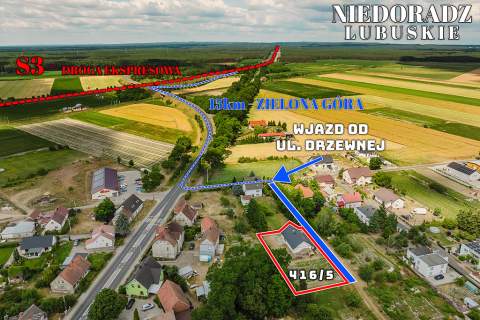 Dom stan surowy zamknięty działka 964 m 