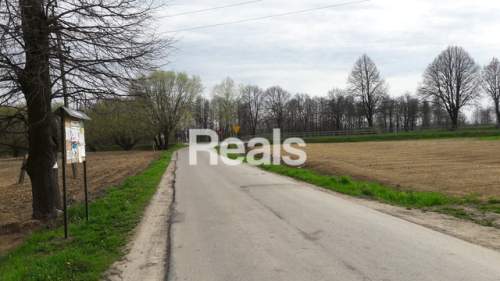 Działka inwestycyjna przy drodze asfaltowej