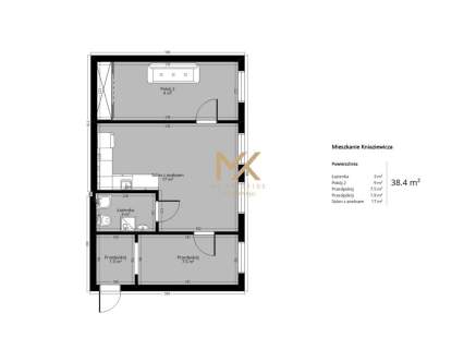 2 POKOJE 38,5M2/ŚWIETNA LOKALIZACJA/CENTRUM