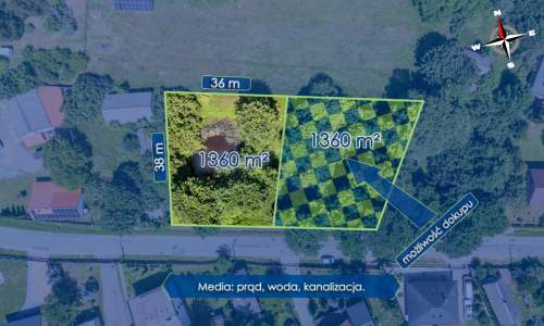Działka budowlana na sprzedaż na Jurze - Żuraw