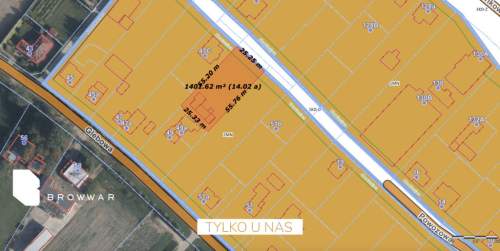 Działka budowlana 1390m2 Poznań Szczepankowo