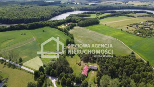 3ha Sobącz z linią brzegową gmina Kościerzyna