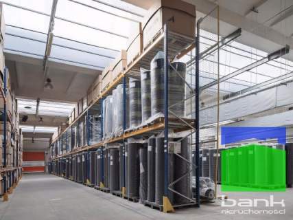 Teofilów - hala 5640 m2 z biurami 470 m2, parter