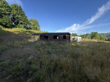 Działka z rozpoczętą inwestycją, Szczytna