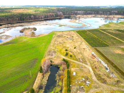 działki budowlane nad rzeką Drwęcą