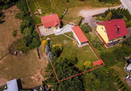 Piękny domek na Kaszubach w Glinczu