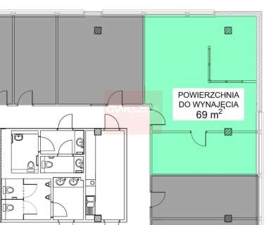 Nieruchomość komercyjna do wynajęcia, 69 m2, Warszawa
