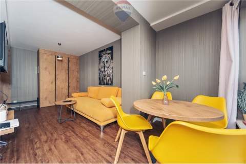 Apartament, strefa Spa, góry, jezioro