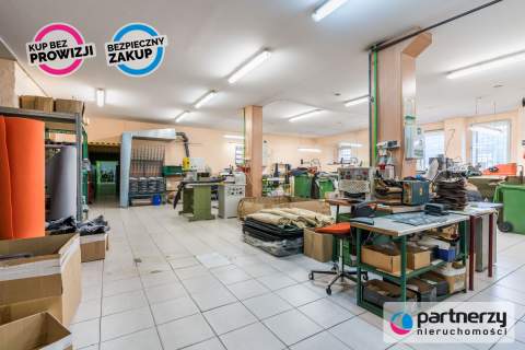 HALA PRODUKCYJNA/MAGAZYN/POMIESZCZENIA BIUROWE