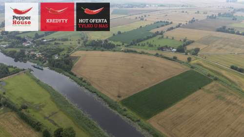Atrakcyjna działka budowlana nad rzeką Szkarpawą